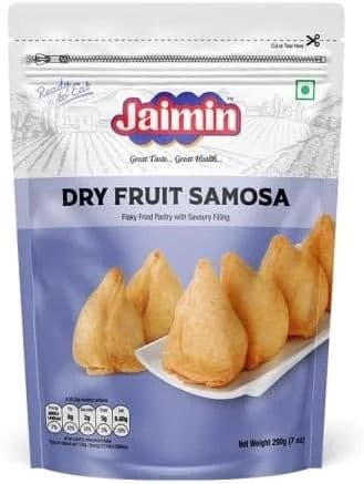 Jaimin Dry Fruit Samosa 200g by Jaimin, thumbnail 3