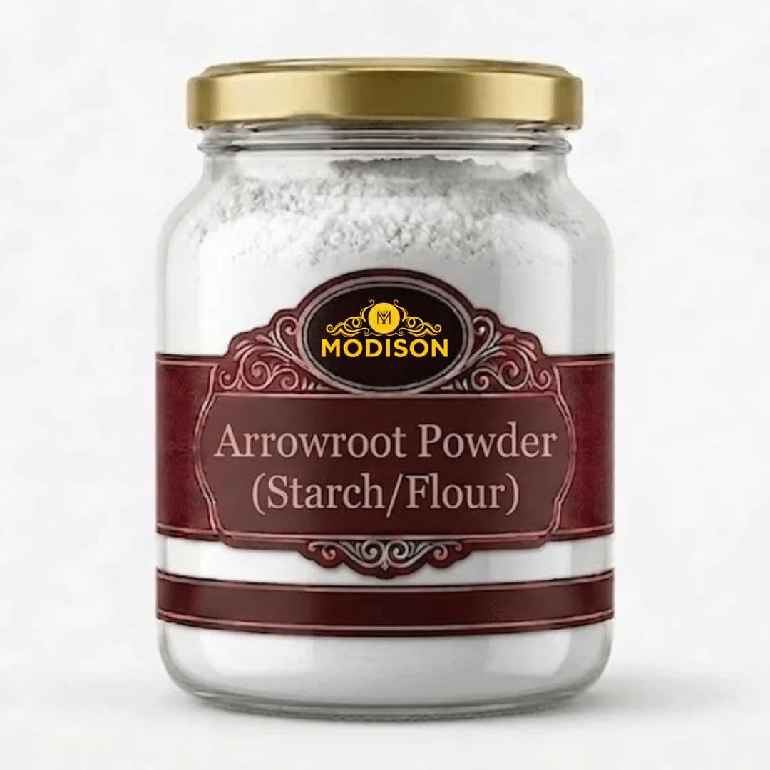 Modison Arrowroot Powder (Starch/Flour) - 50g by Modison