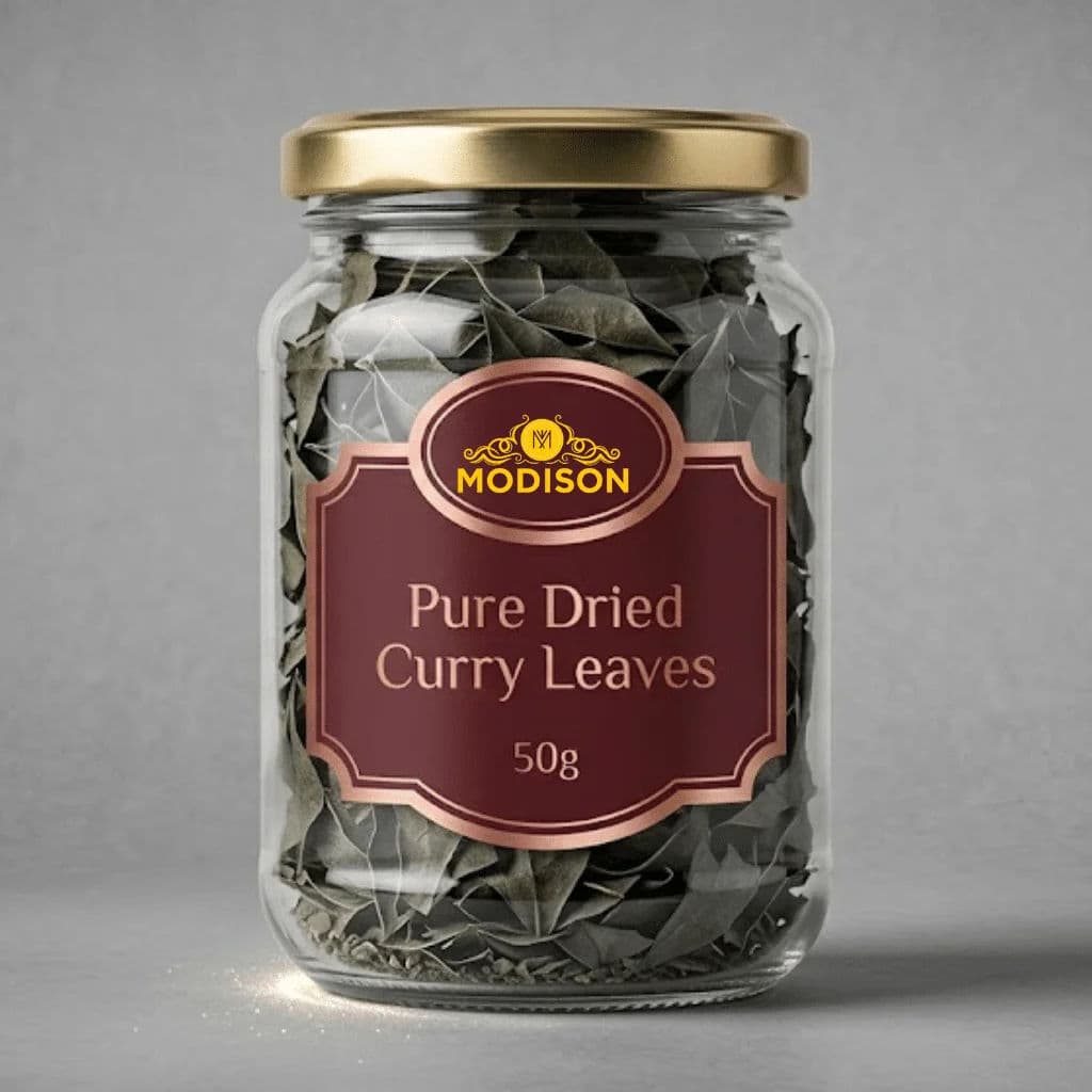 Modison Pure Dried Curry Leaves - 50g by Modison