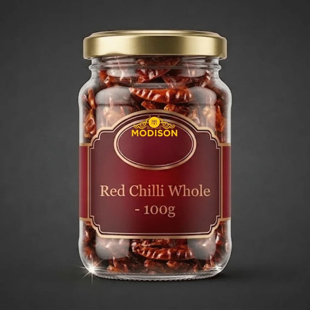 Modison Red Chilli Whole - 100g by Modison, thumbnail 2