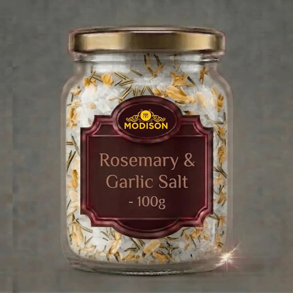 Modison Rosemary & Garlic Salt - 100g by Modison