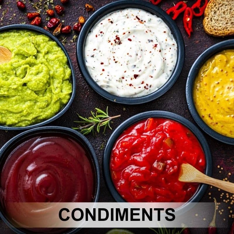 Condiments products