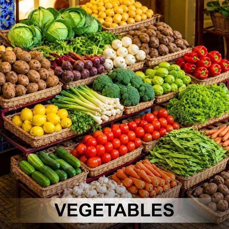 Vegetables products