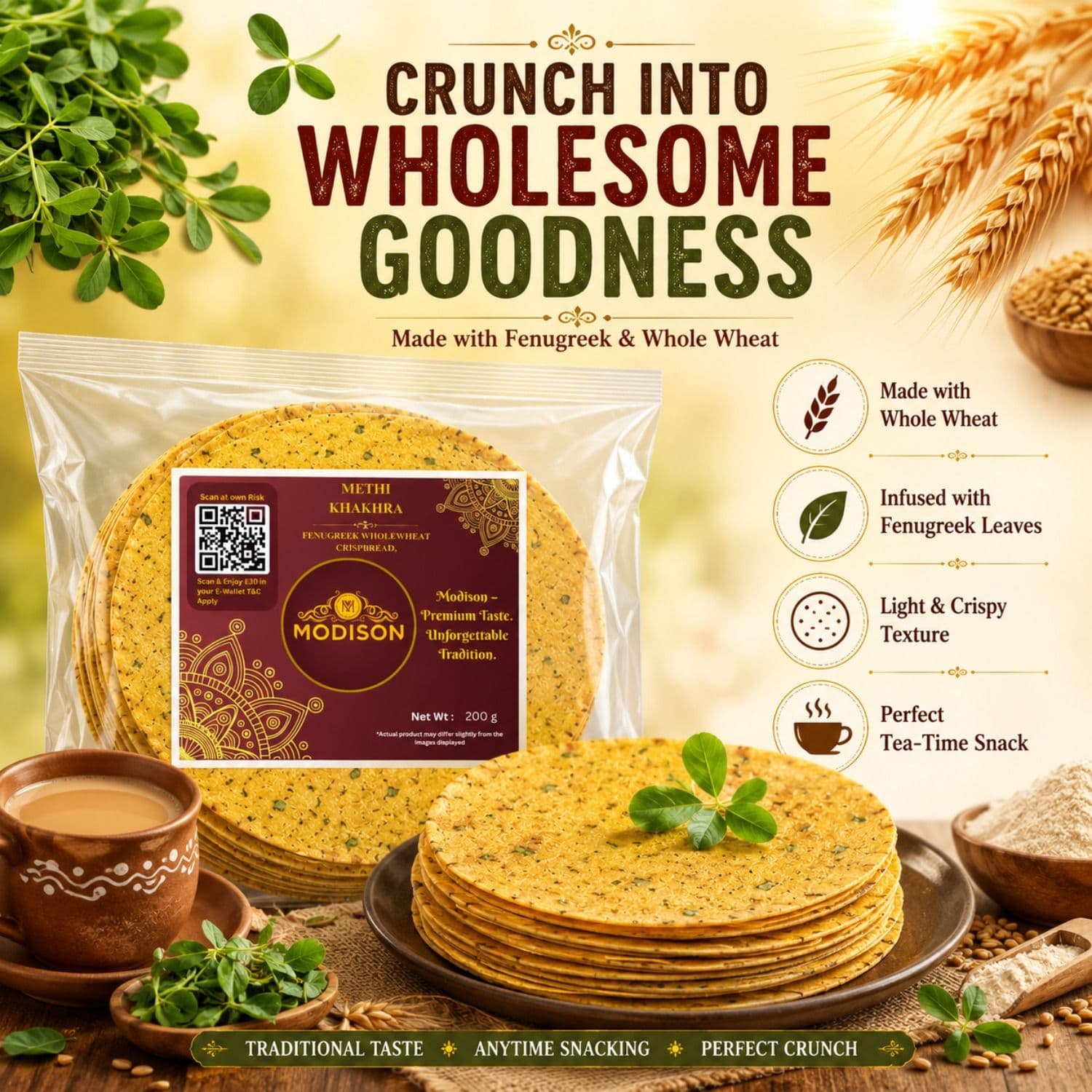 Methi Khakhra thumbnail 2