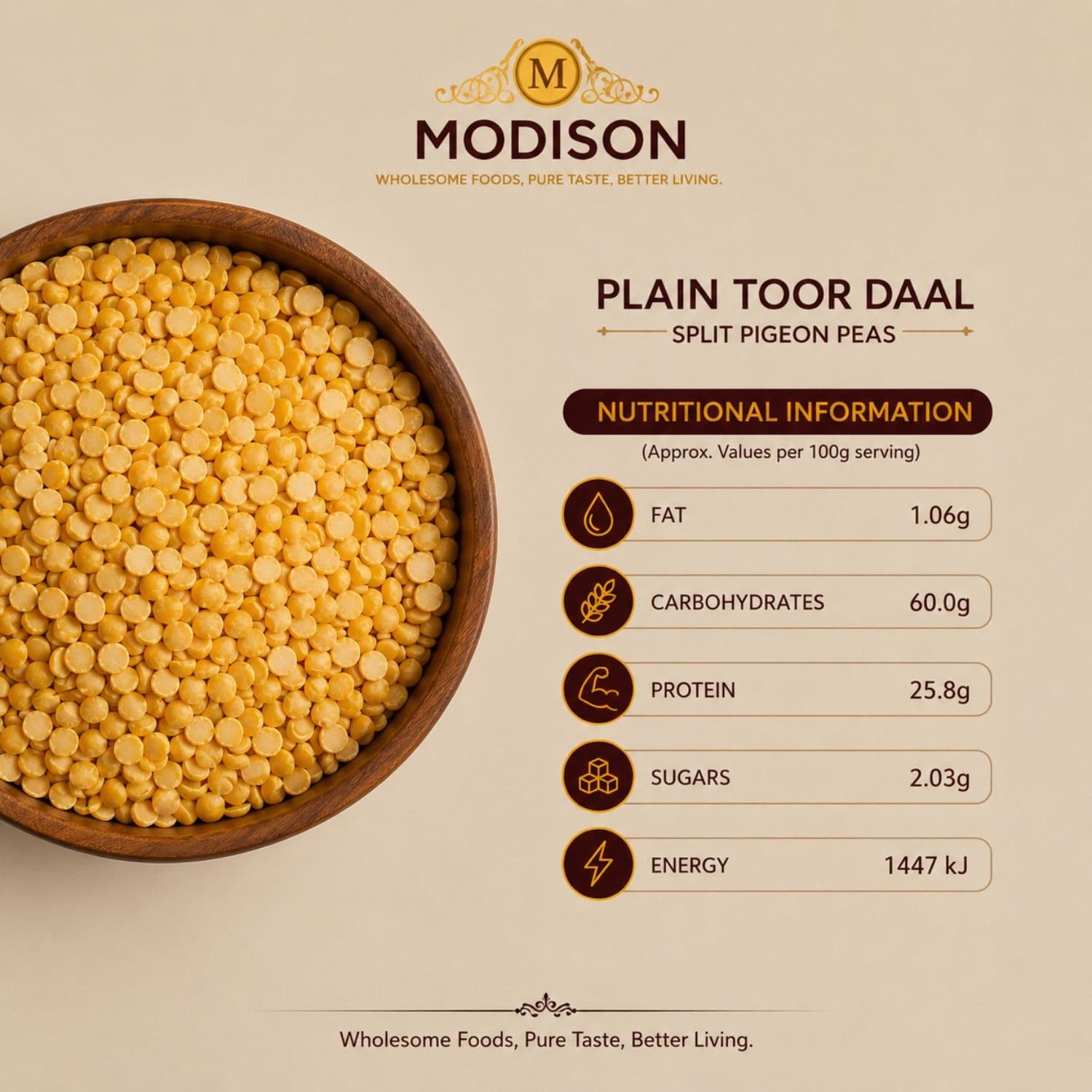 Plain Toor Dal by Modison, thumbnail 4