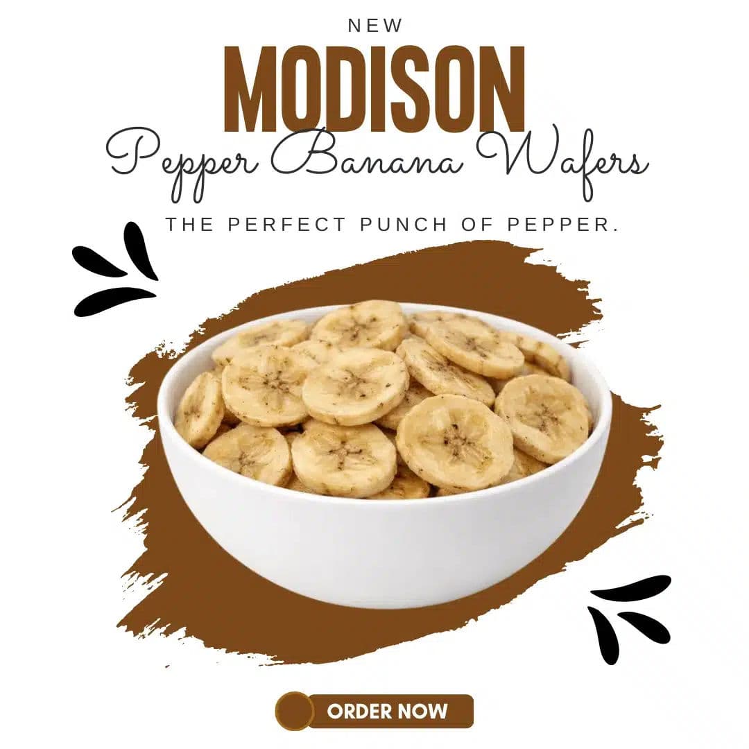 Banana Wafers Pepper by Modison, view 2