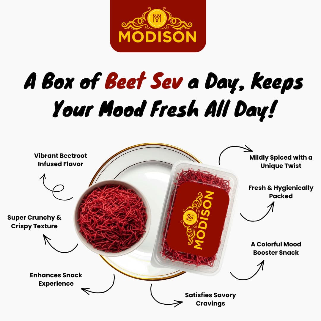 Beet Sev Snack by Modison, view 2