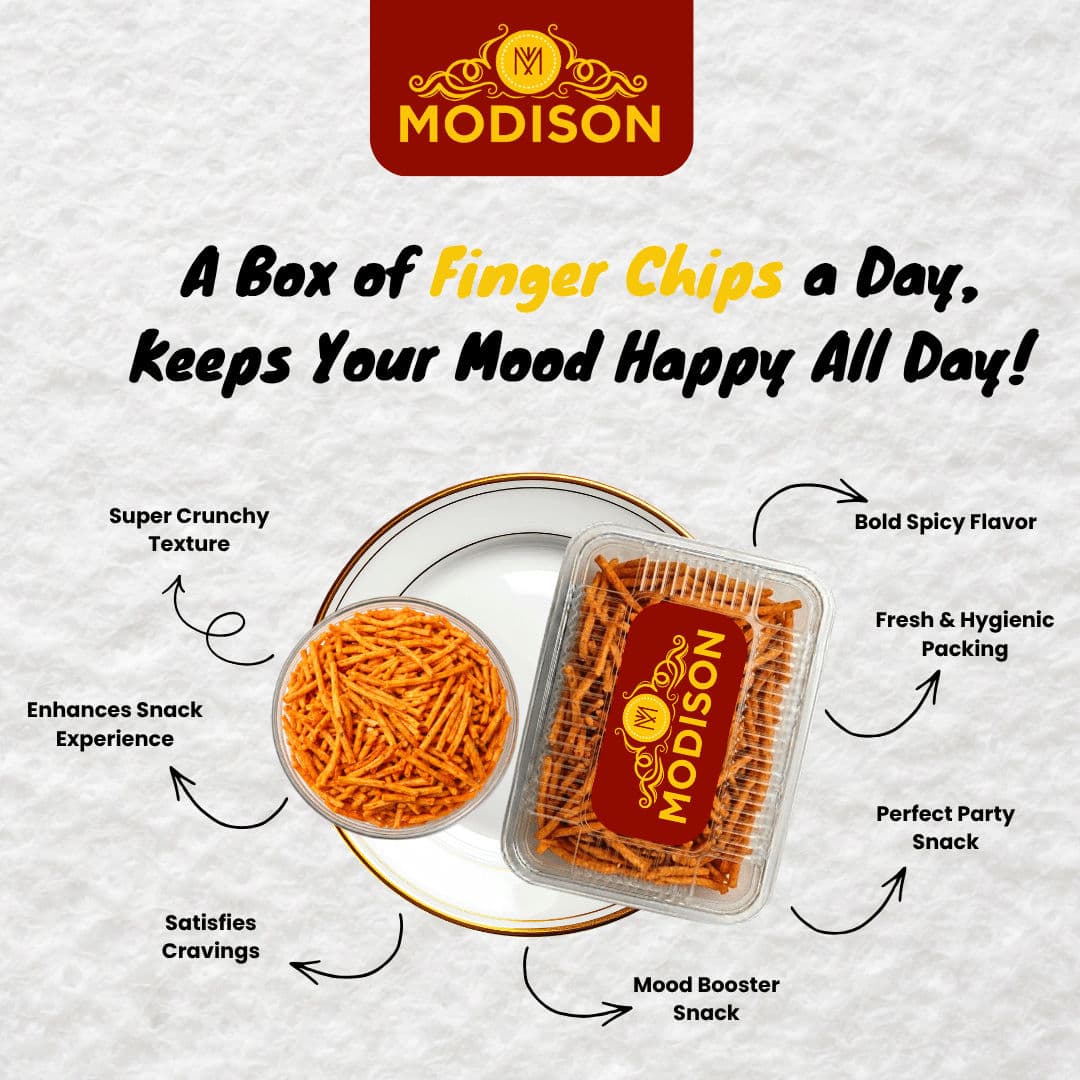 Finiger Chips Snack by Modison, view 2