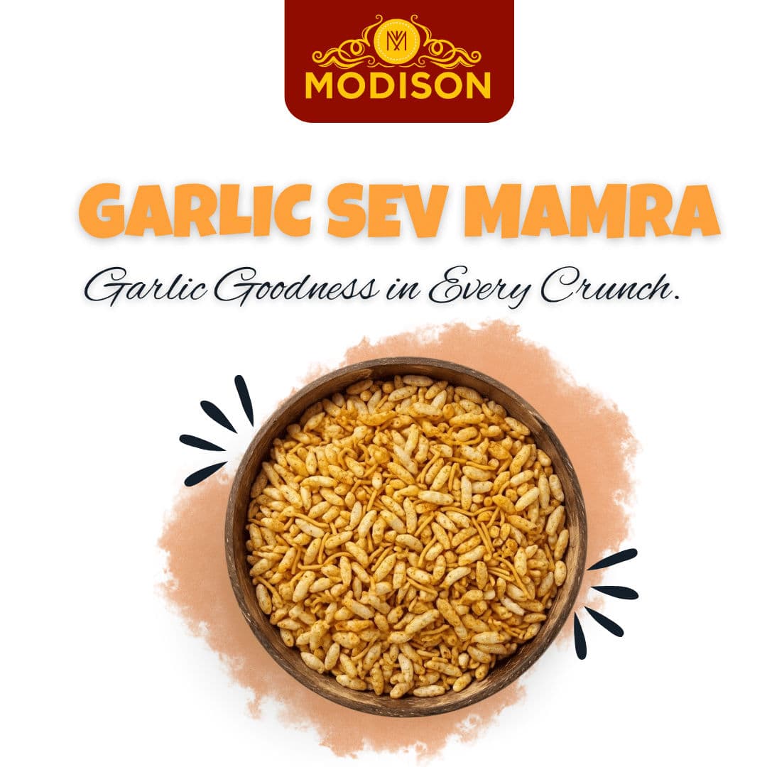 Garlic Sev Mamra by Modison, view 4
