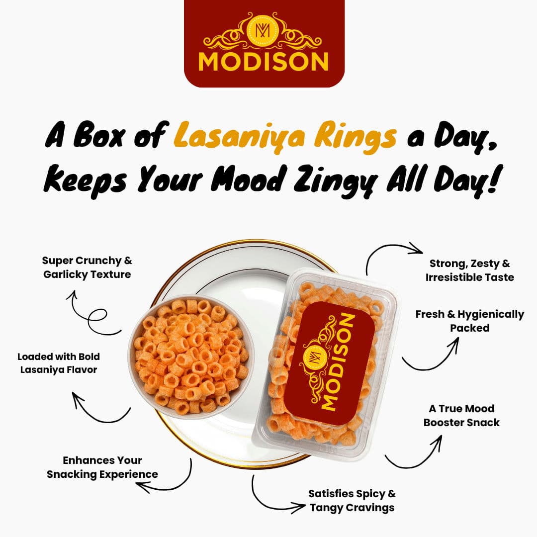 Lasaniya Rings Snack by Modison, view 2