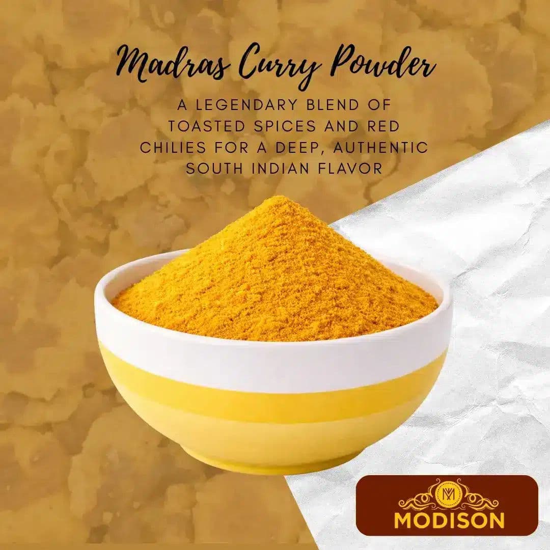 Modison Madras Curry Powder – Authentic Masala UK by Modison, view 2