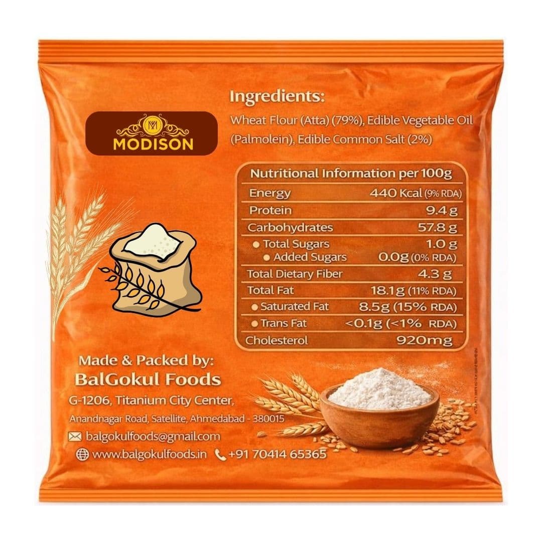 Modison Plain Khakhra – Authentic Crispy khakhra UK by Modison, view 2