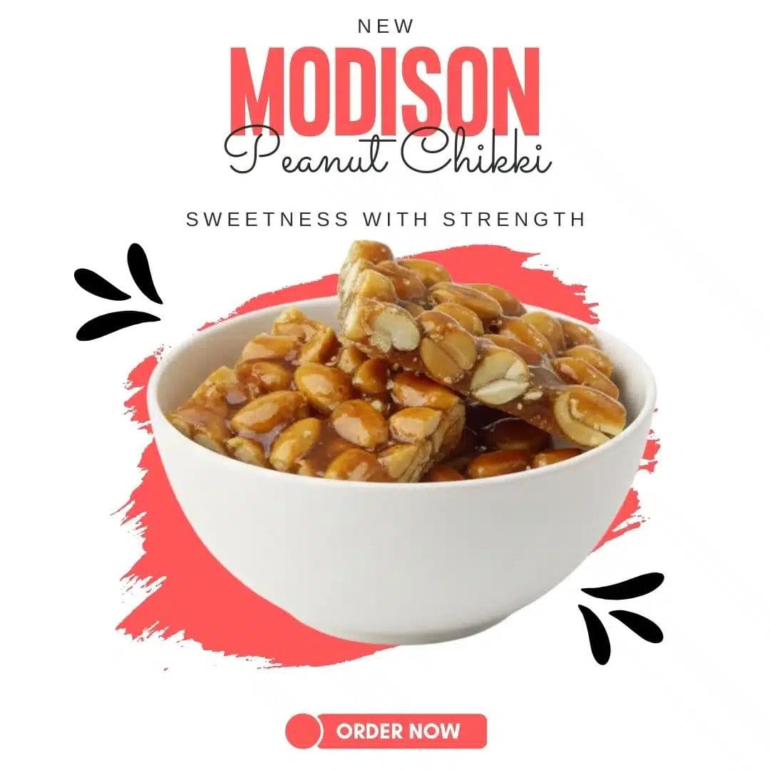 Peanut Chikki – Sweet, Nutty, and Irresistible 180g by Modison, view 2