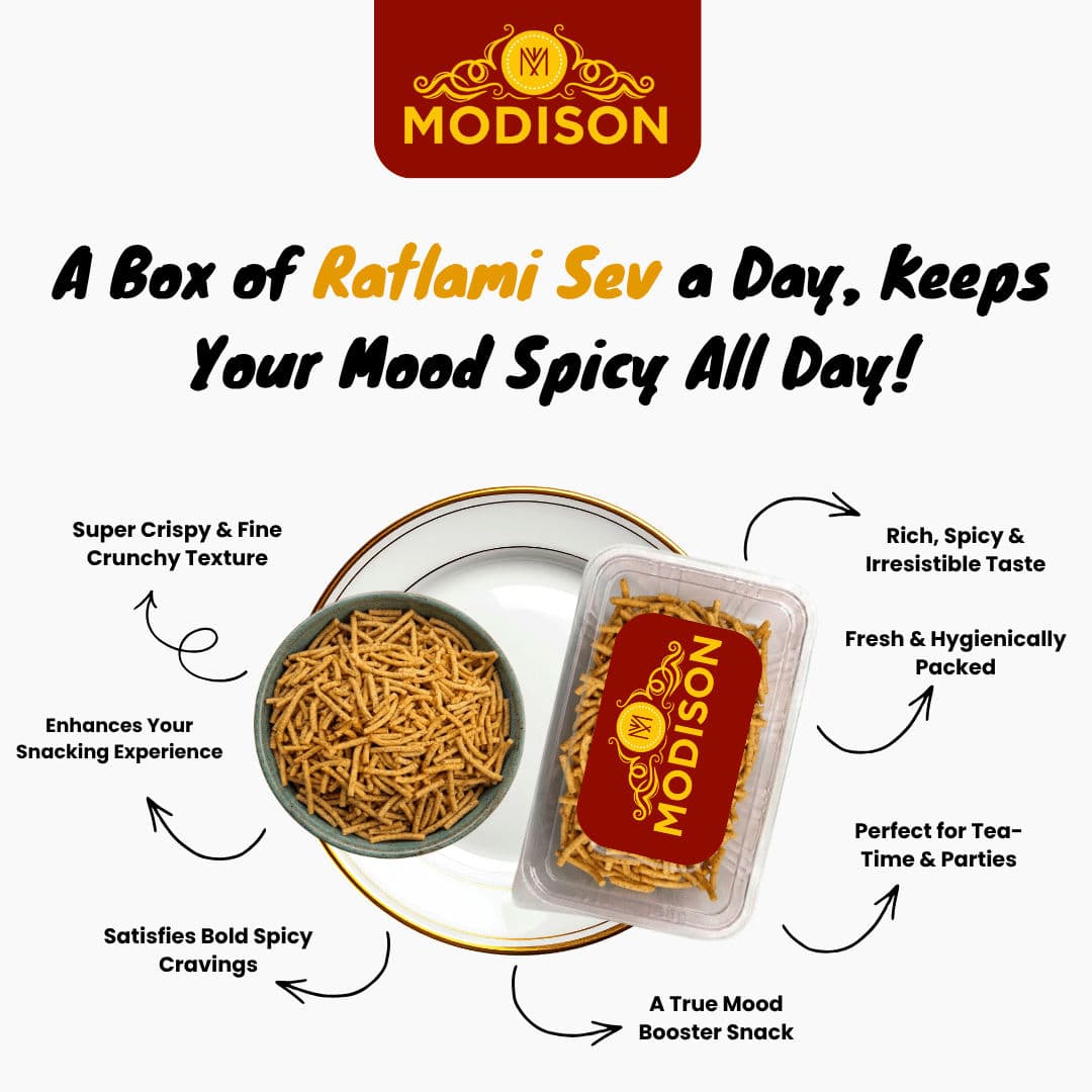 Ratlami Sev Snack by Modison, view 2