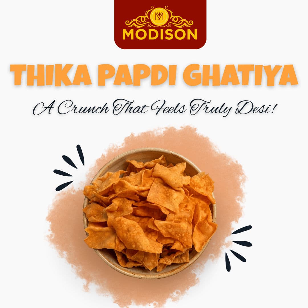 Thika Papdi Ghatiya Snack by Modison, view 4