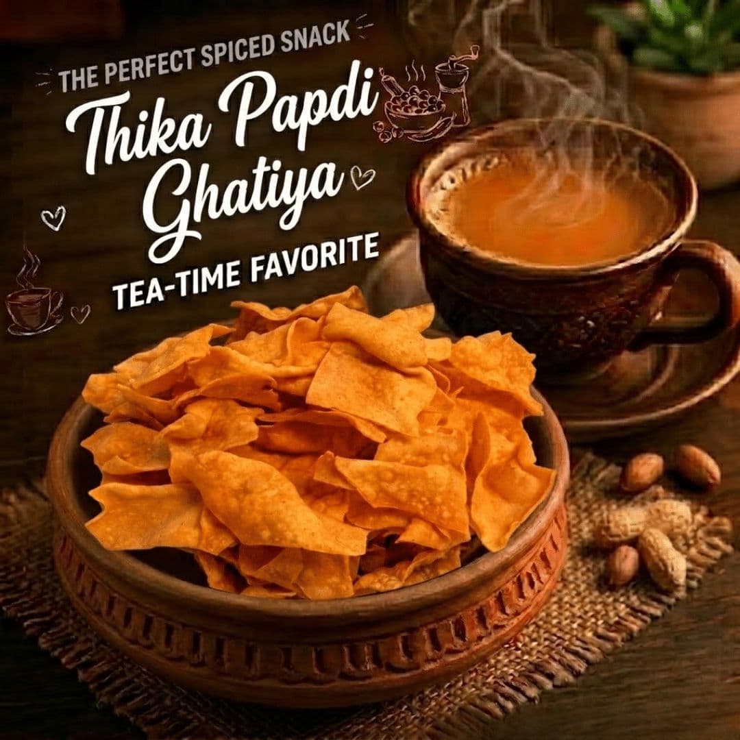 Thika Papdi Ghatiya Snack by Modison, view 5
