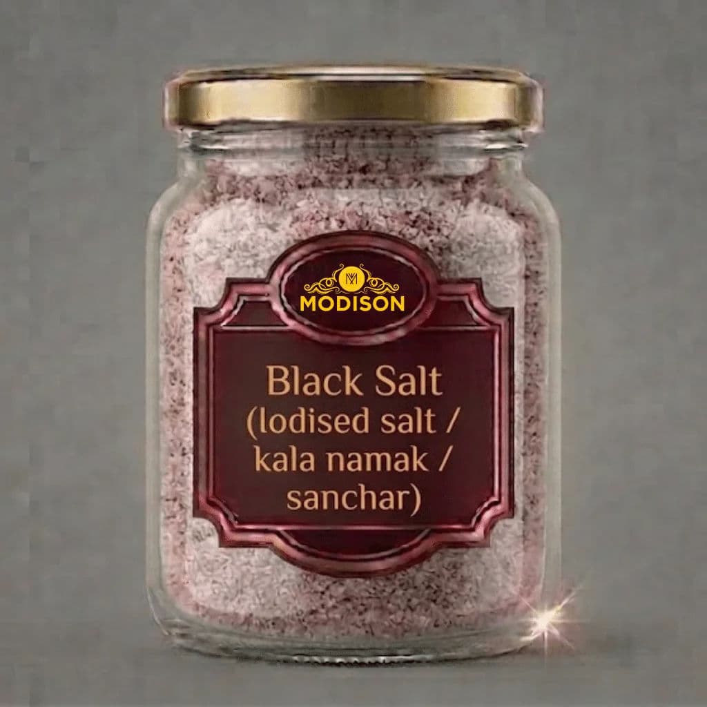 Modison Black Salt (Iodised salt kala namak sanchar) by Modison, view 2