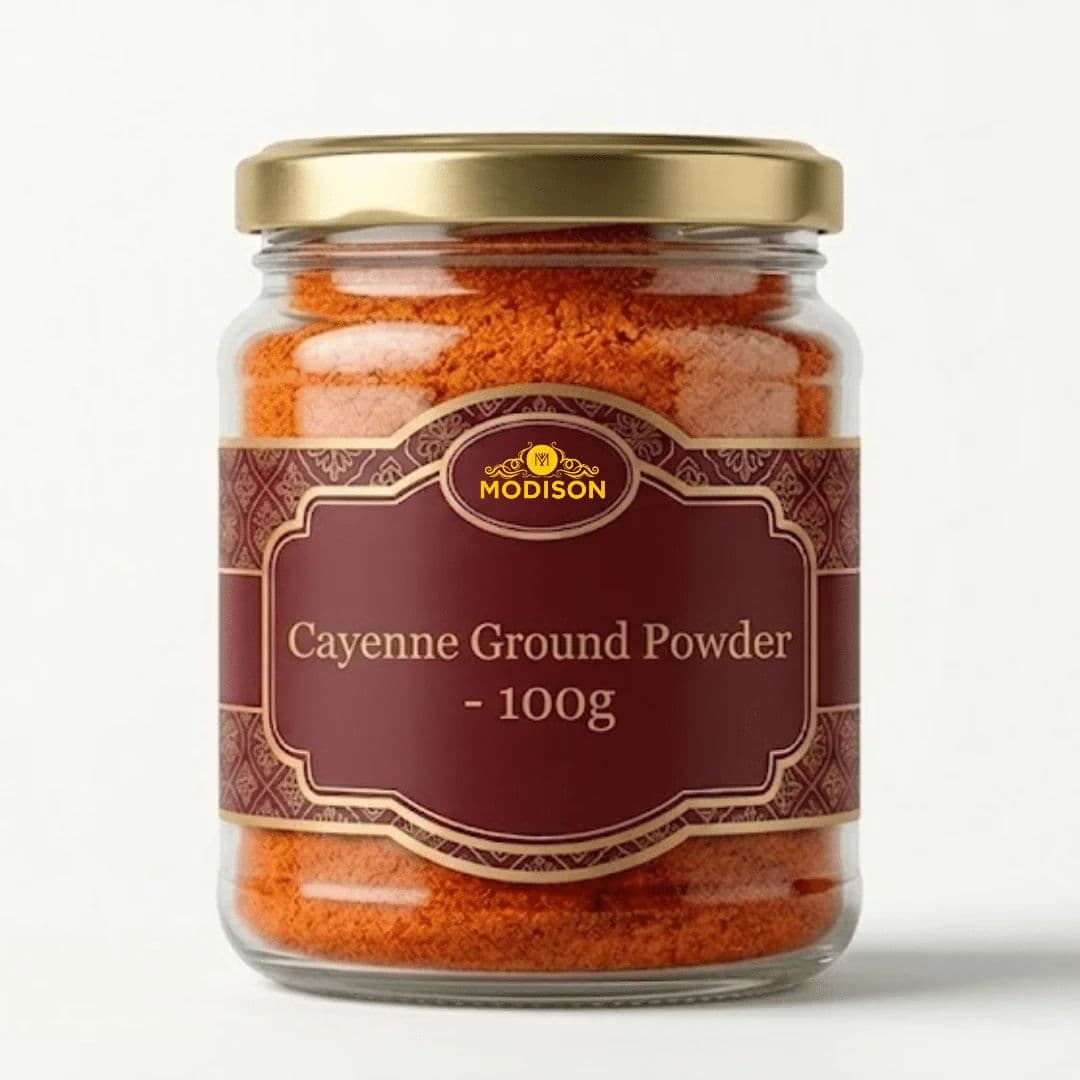 Modison Cayenne Ground Powder - 100g by Modison, view 1