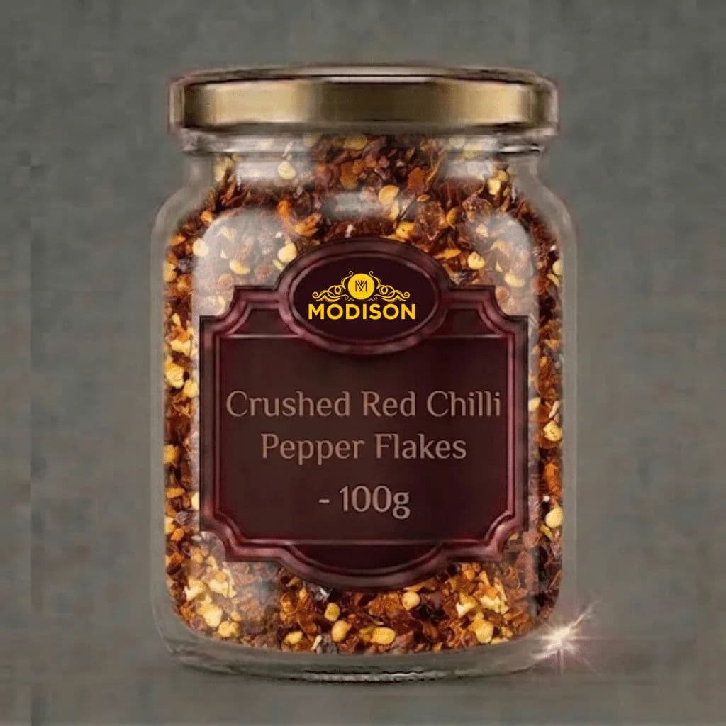 Modison Crushed Red Chilli Pepper Flakes - 100g by Modison, view 2