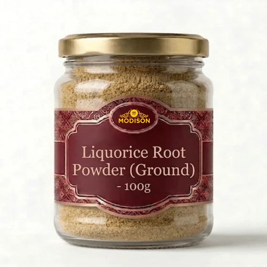 Modison Liquorice Root Powder (Ground) - 100g by Modison, view 1
