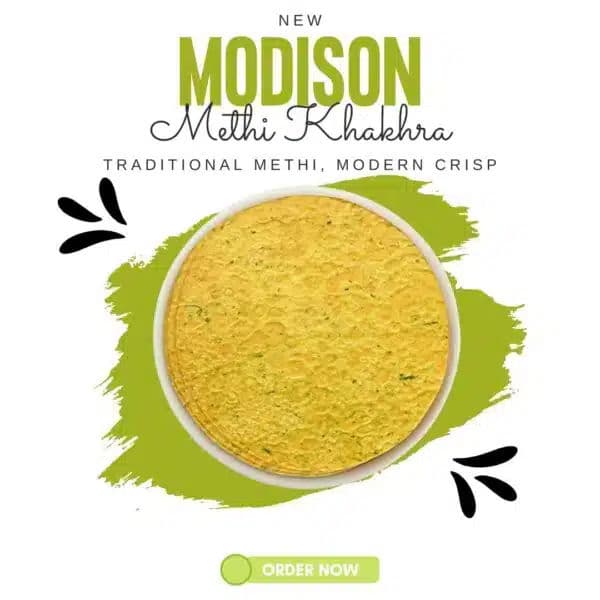 Modison Methi Khakhra – Authentic Crispy khakhra UK by Modison, view 2