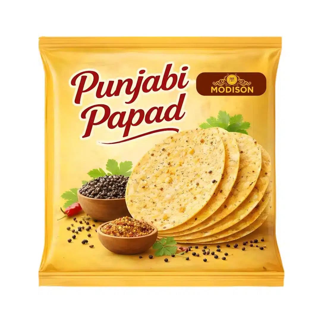 Modison Punjabi Papad – Authentic Crispy Papad UK by Modison, view 1