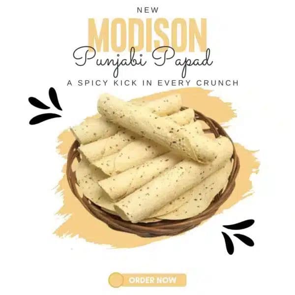 Modison Punjabi Papad – Authentic Crispy Papad UK by Modison, view 4