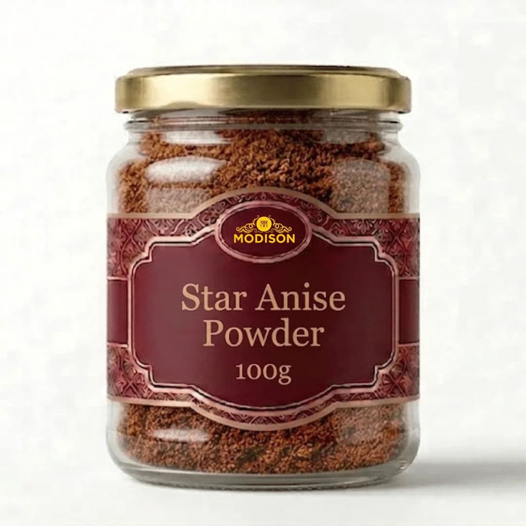 Modison Star Anise Powder - 100g by Modison, view 2