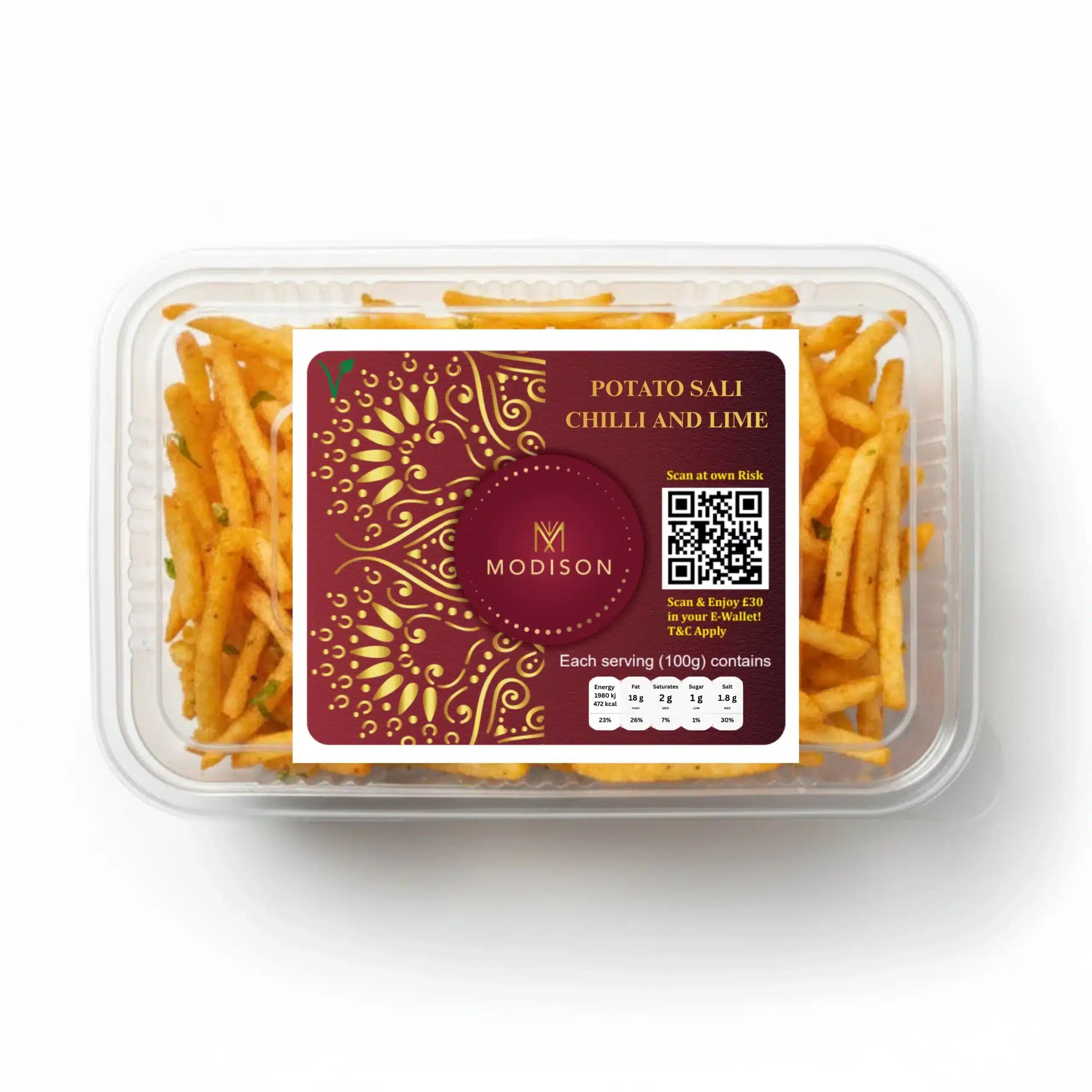 POTATO SALI MASALA MEDIUM 180gm by Modison, view 1
