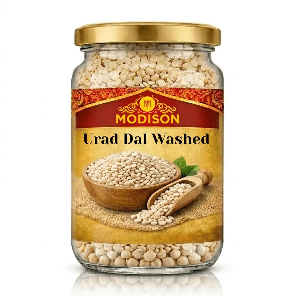 Split Matpe Lentils Washed (Urad Dall Washed) by Modison, view 1