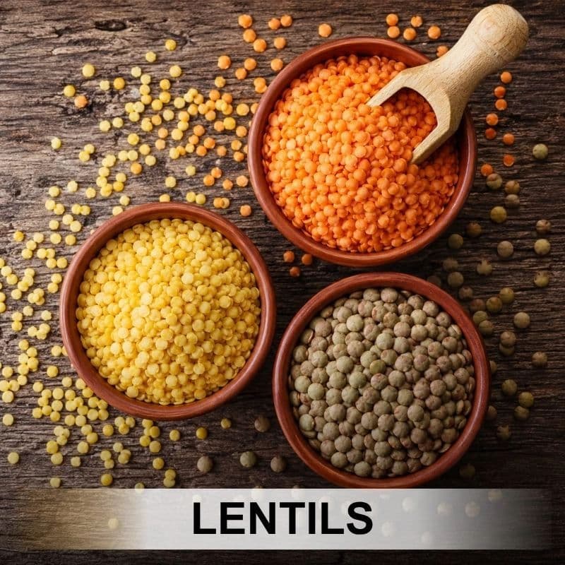 Lentils products