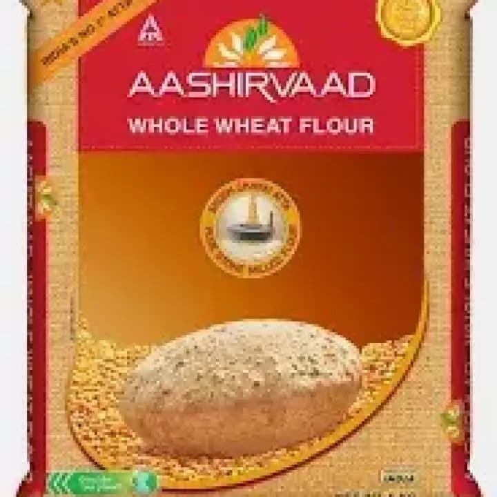 Aashirvaad Chakki Atta 5kg by Aashirvaad, view 2