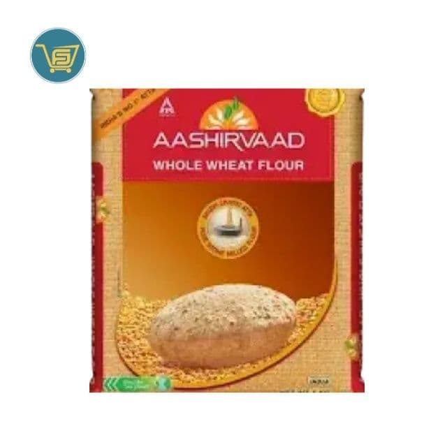 Aashirvaad Chakki Atta 5kg by Aashirvaad, view 1