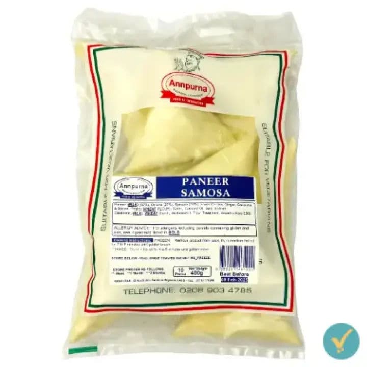 Annapurna Paneer Samosas 20s 700G by Annapurna, view 2