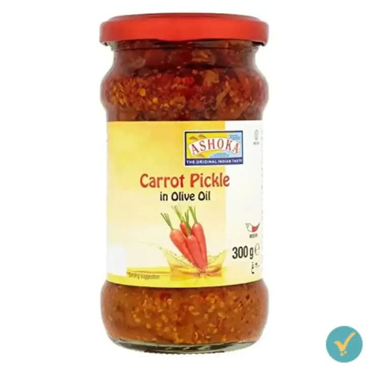 Ashoka Carrot Pickle In Olive Oil 300g by Ashoka, view 1