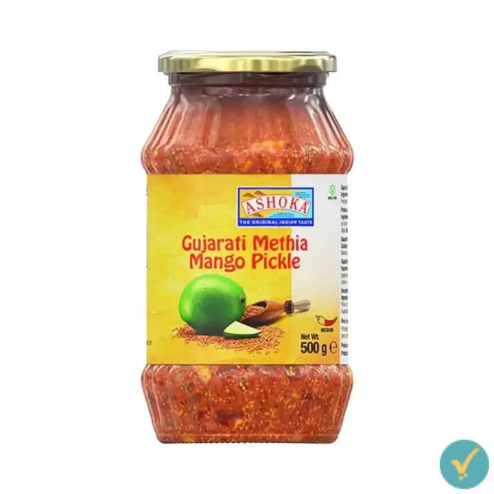 Ashoka Gujarati Methia Mango Pickle 500g by Ashoka, view 1