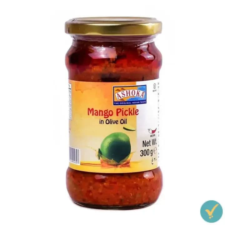 Ashoka Mango Pickle In Olive Oil 300g by Ashoka, view 1