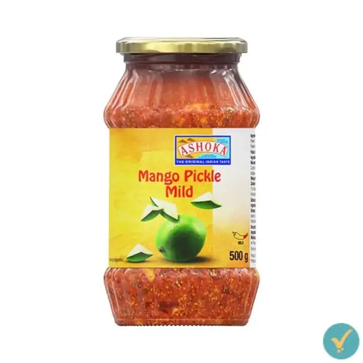 Ashoka Mango Pickle Mild 500g by Ashoka, view 1