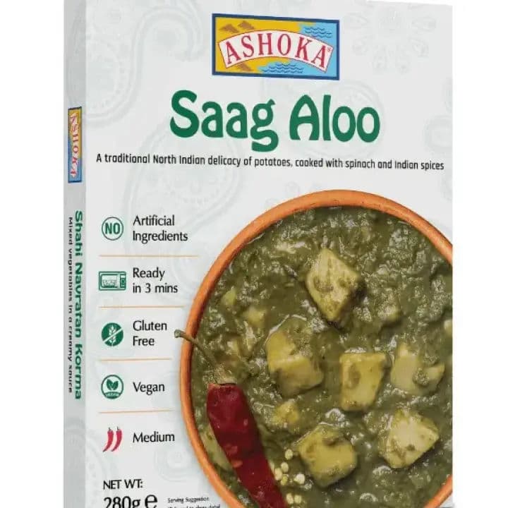 Ashoka Saag Aloo 280g by Ashoka, view 1