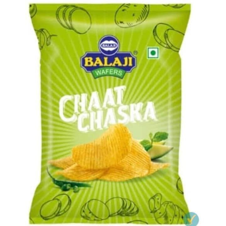 Balaji Chaat Chaska Flavour Potato Wafers 150g by Balaji, view 2