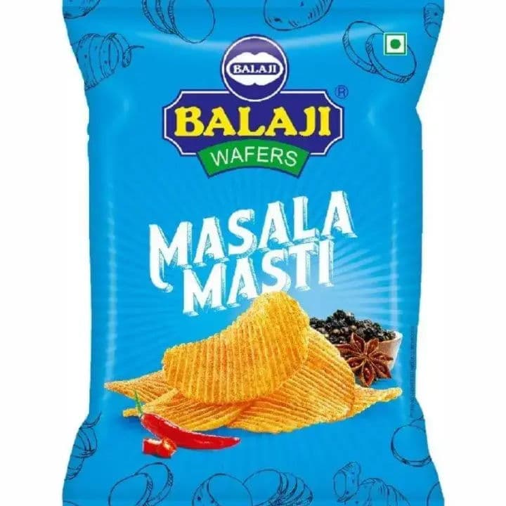 Balaji Masala Masti Crisp 40g by Balaji, view 2