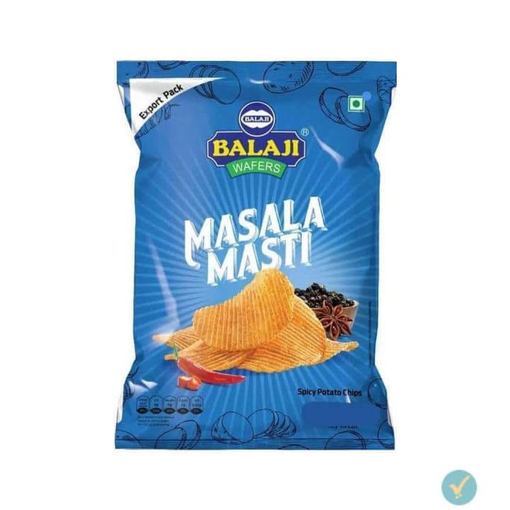 Balaji Masala Masti Wafer 150g by Balaji, view 2