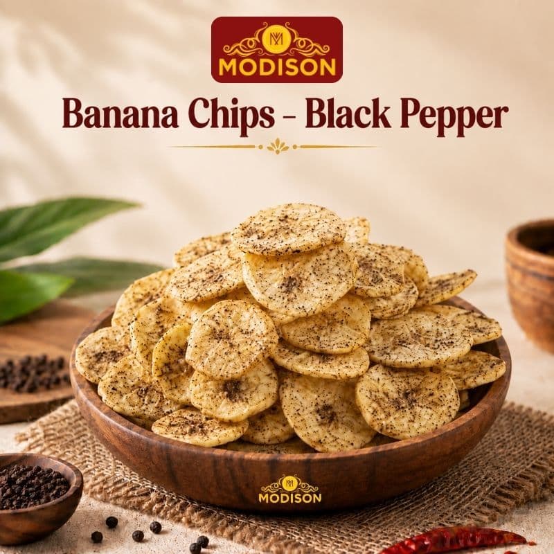 BANANA CHIPS – BLACK PEPPER by Modison, view 1