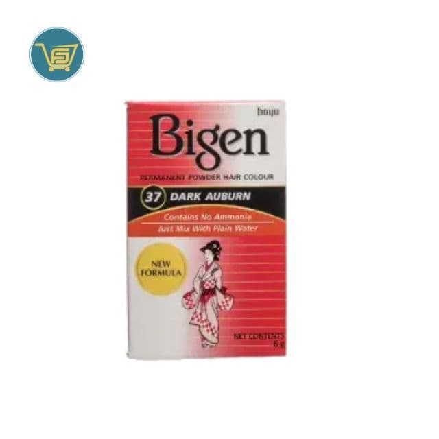 Bigen (37) Dark Auburn Hair Colour 6g by Bigen, view 1