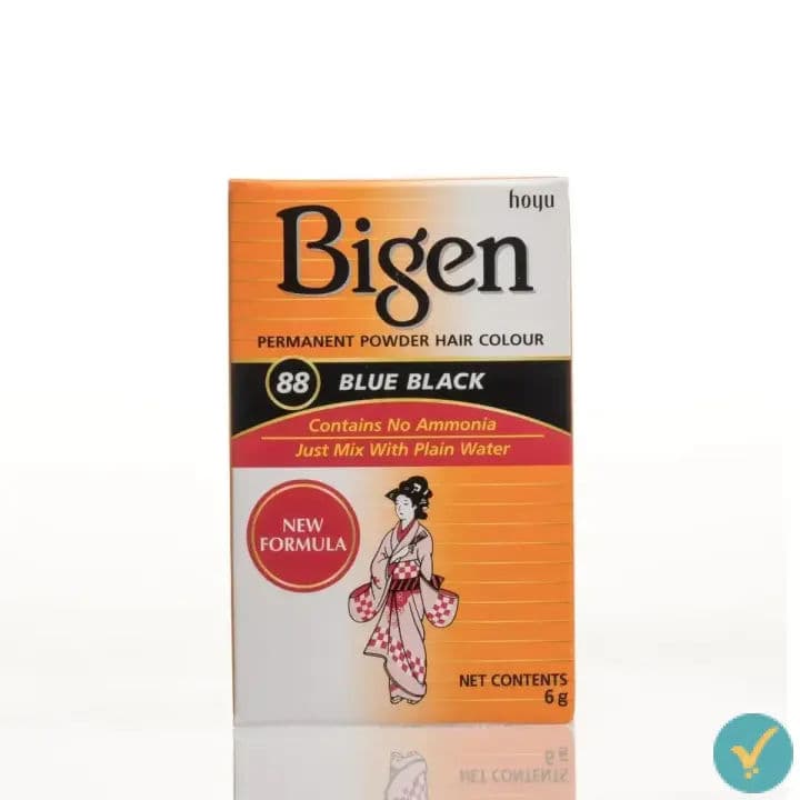 Bigen (88) Blue Black Hair Colour 6g by Bigen, view 2