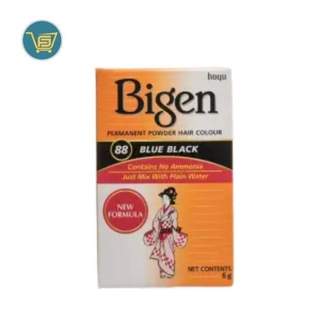 Bigen (88) Blue Black Hair Colour 6g by Bigen, view 1