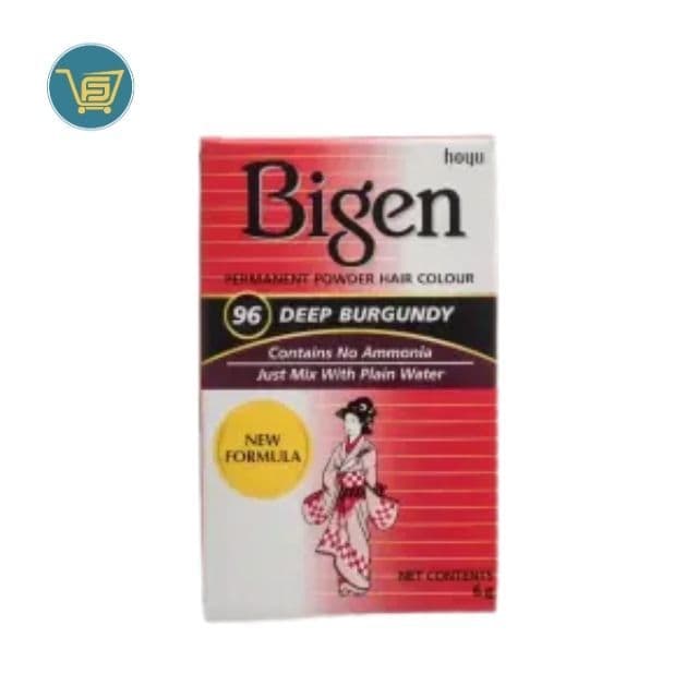 Bigen (96) Deep Burgundy Hair Colour 6g by Bigen, view 1