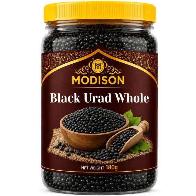 Black Whole Matpe (Black Urad Whole) by Modison
