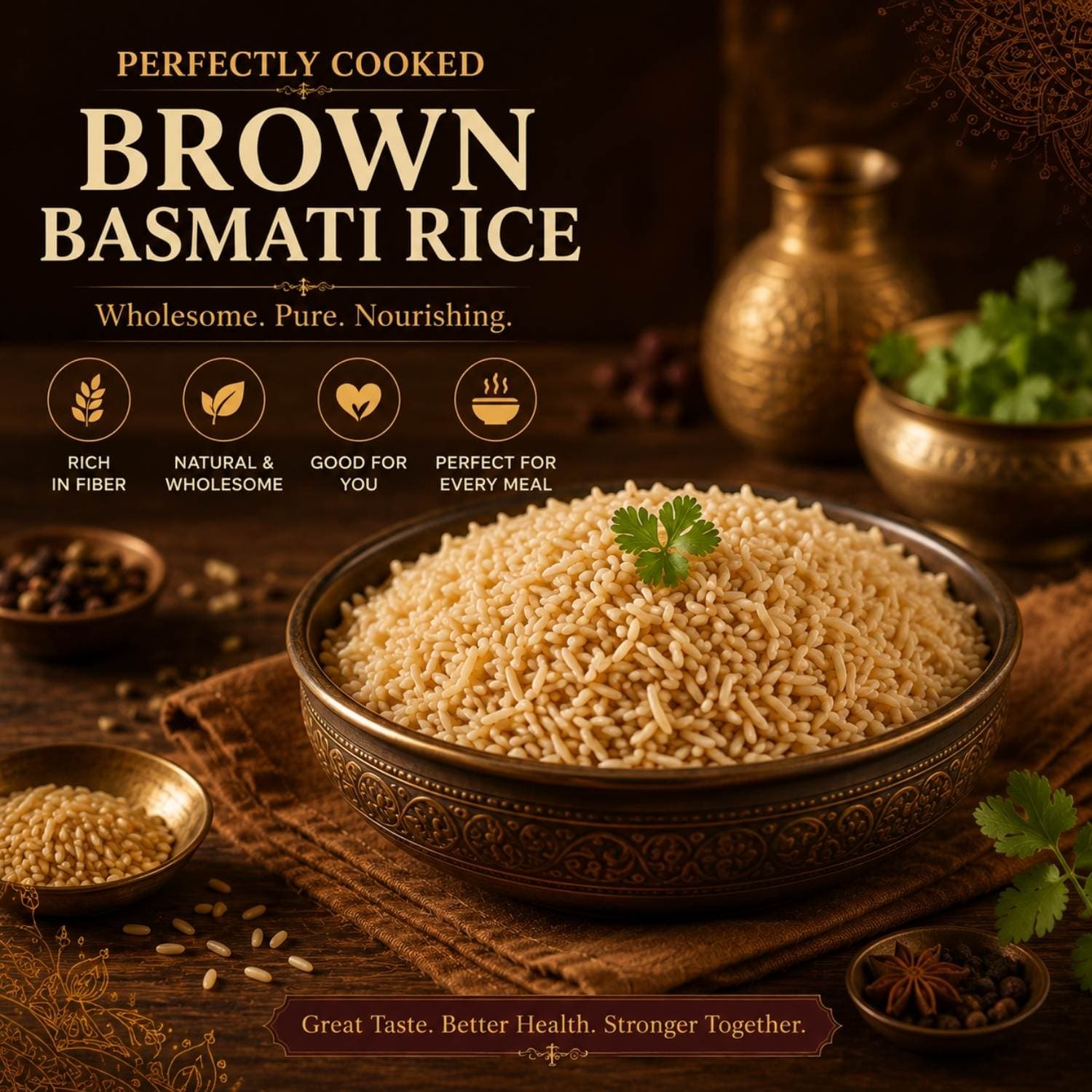 Brown Basmati Rice by Modison, view 5