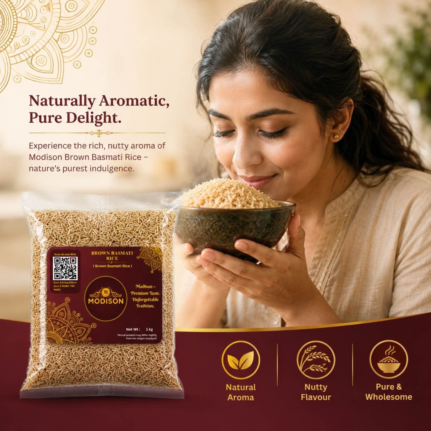 Brown Basmati Rice by Modison, view 6